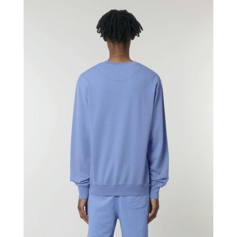 Bluză cu guler rotund Unisex Matcher Vintage G. Dyed Swimmer Blue XL