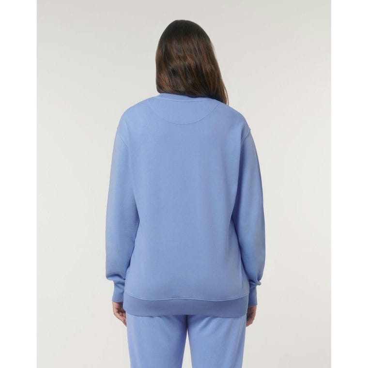 Bluză cu guler rotund Unisex Matcher Vintage G. Dyed Swimmer Blue XL