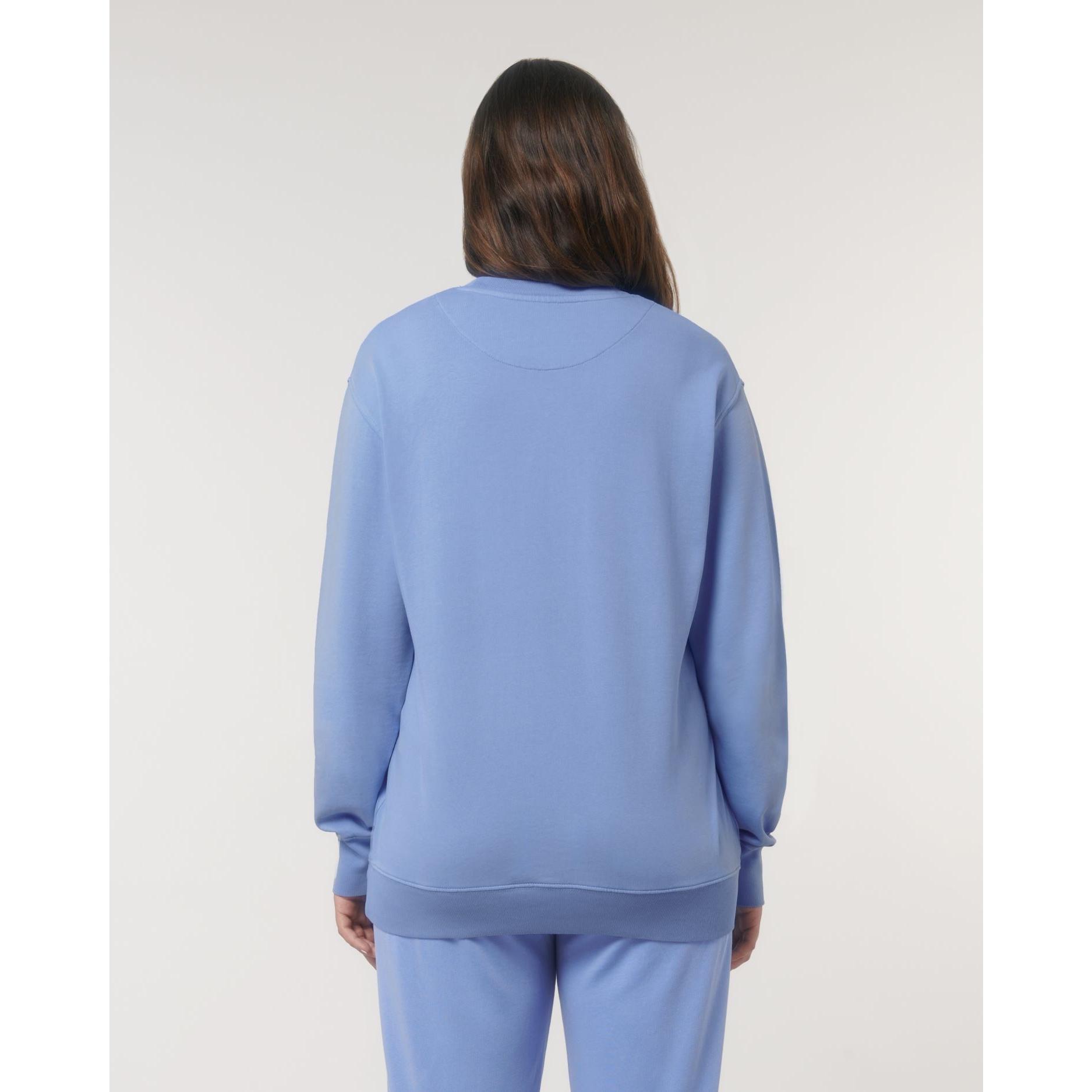 Bluză cu guler rotund Unisex Matcher Vintage G. Dyed Swimmer Blue 2XS