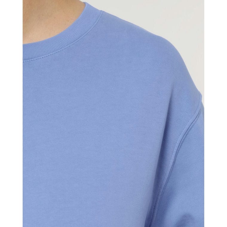 Bluză cu guler rotund Unisex Matcher Vintage G. Dyed Swimmer Blue XL