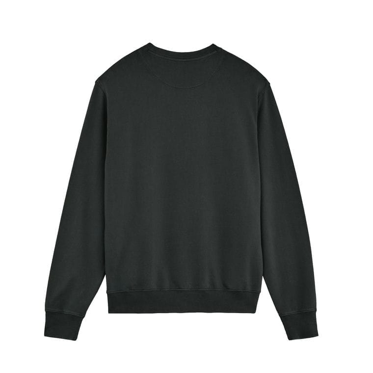 Bluză cu guler rotund Unisex Matcher Vintage G. Dyed Black Rock L