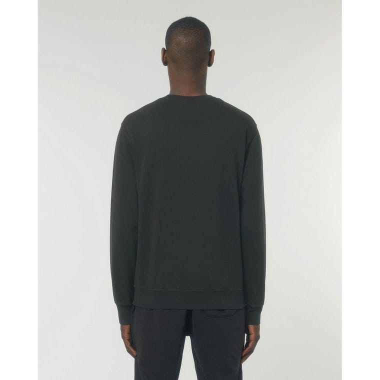 Bluză cu guler rotund Unisex Matcher Vintage G. Dyed Black Rock L