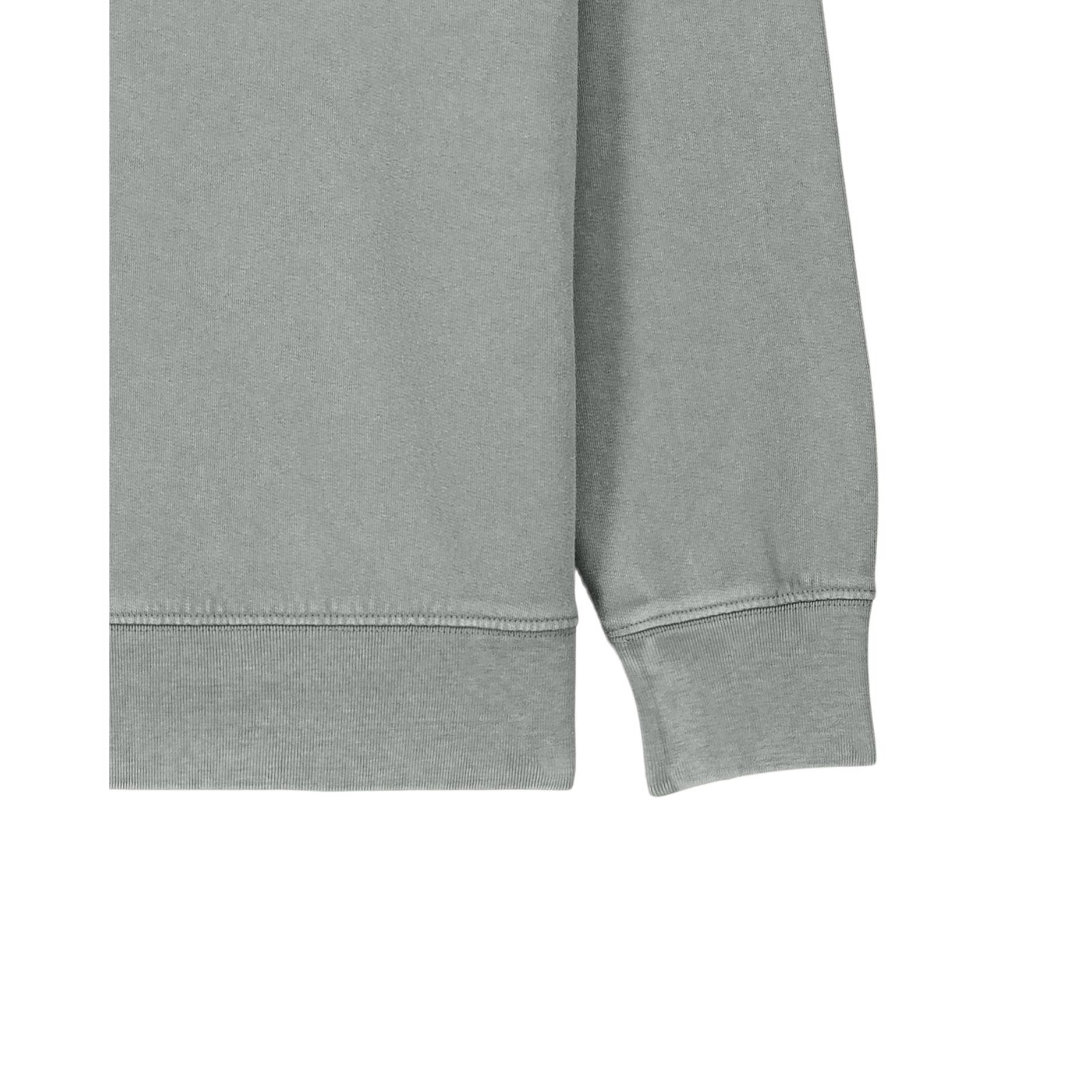 Bluză cu guler rotund Unisex Matcher Vintage G. Dyed Misty Grey 2XS