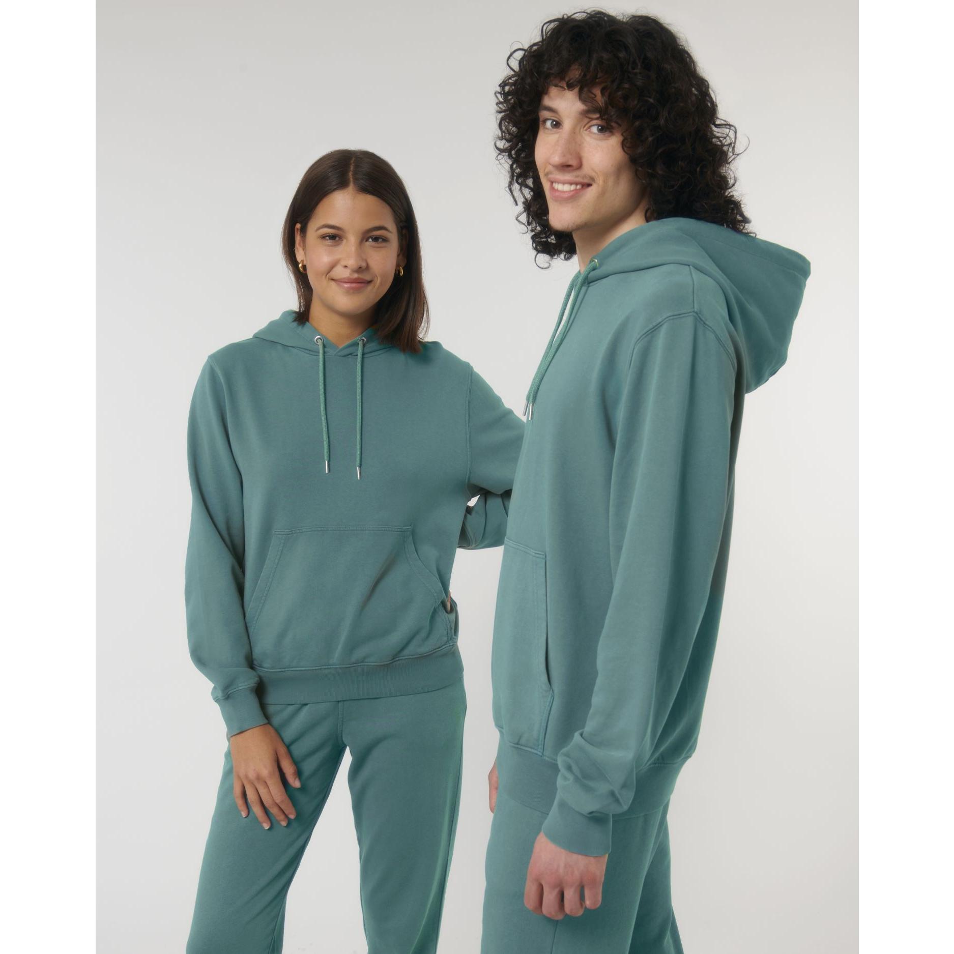Hanorac cu glugă Unisex Archer Vintage G. Dyed Hydro 3XL