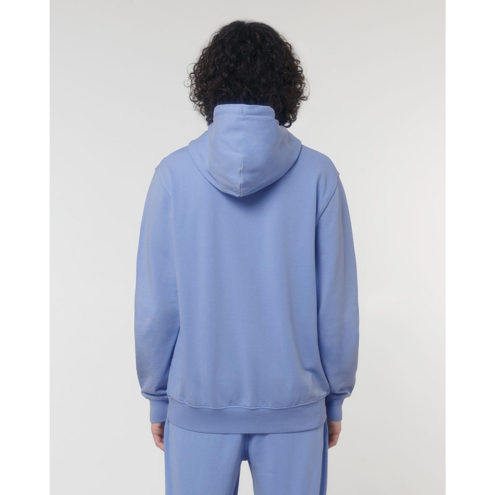 Hanorac cu glugă Unisex Archer Vintage G. Dyed Swimmer Blue XS