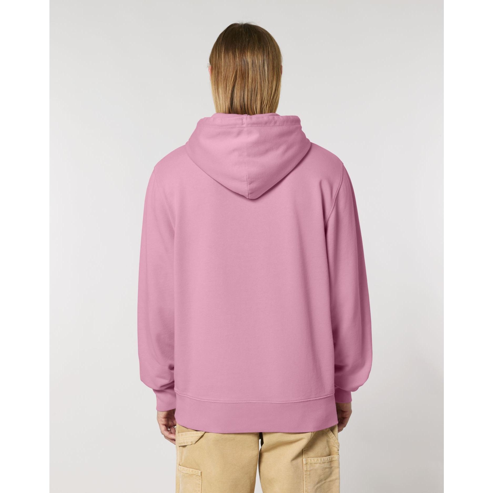 Hanorac cu glugă Unisex Archer Vintage G. Dyed Bubble Pink 2XS