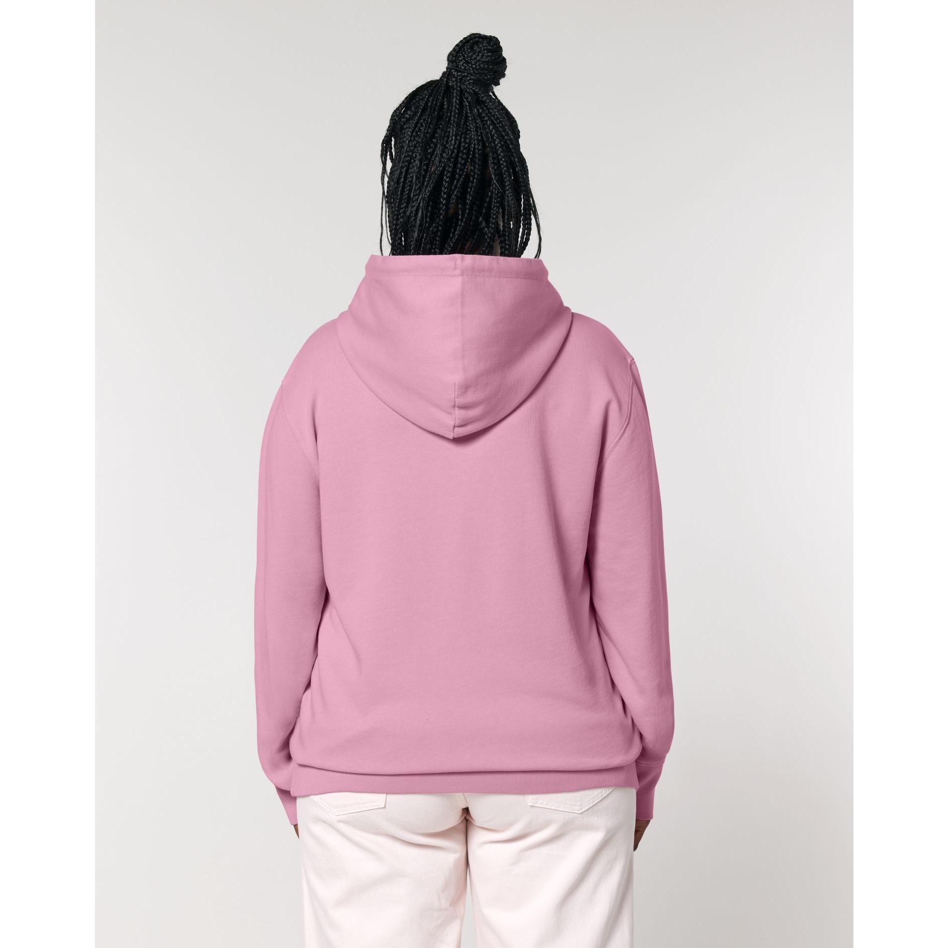 Hanorac cu glugă Unisex Archer Vintage G. Dyed Bubble Pink 2XS