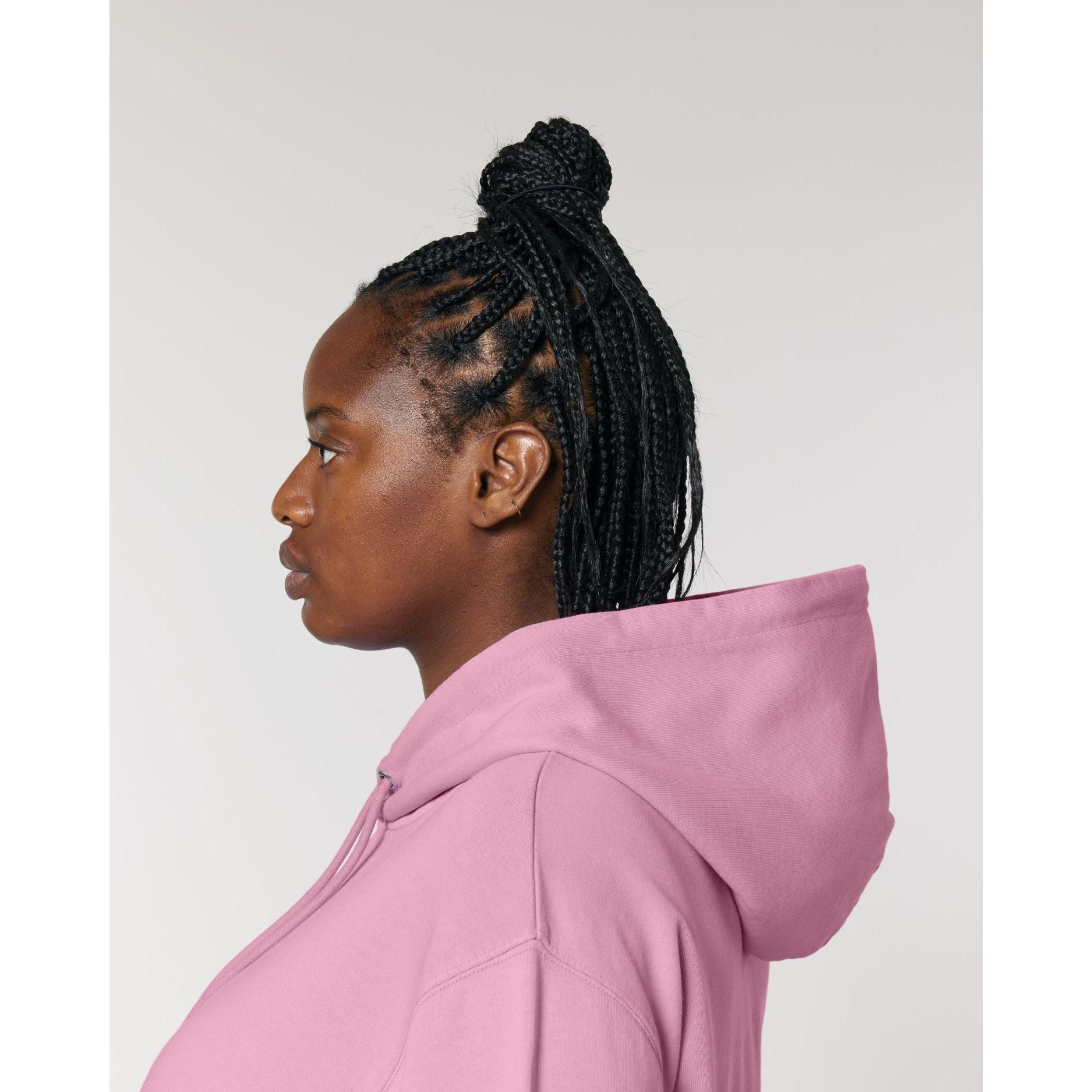 Hanorac cu glugă Unisex Archer Vintage G. Dyed Bubble Pink 2XS