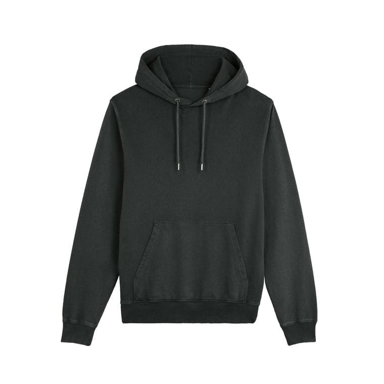 Hanorac cu glugă Unisex Archer Vintage G. Dyed Black Rock