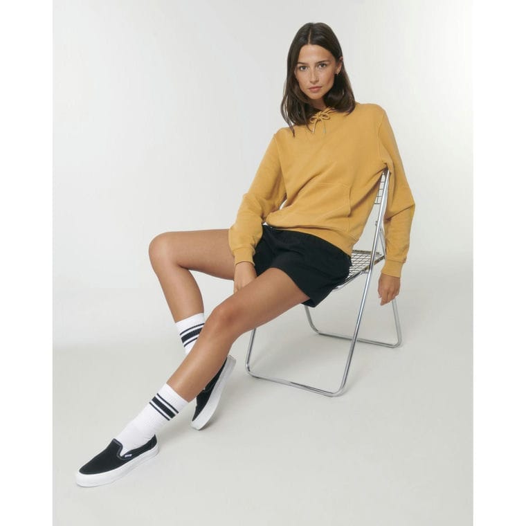 Hanorac cu glugă Unisex Archer Vintage G. Dyed Gold Ochre XXL