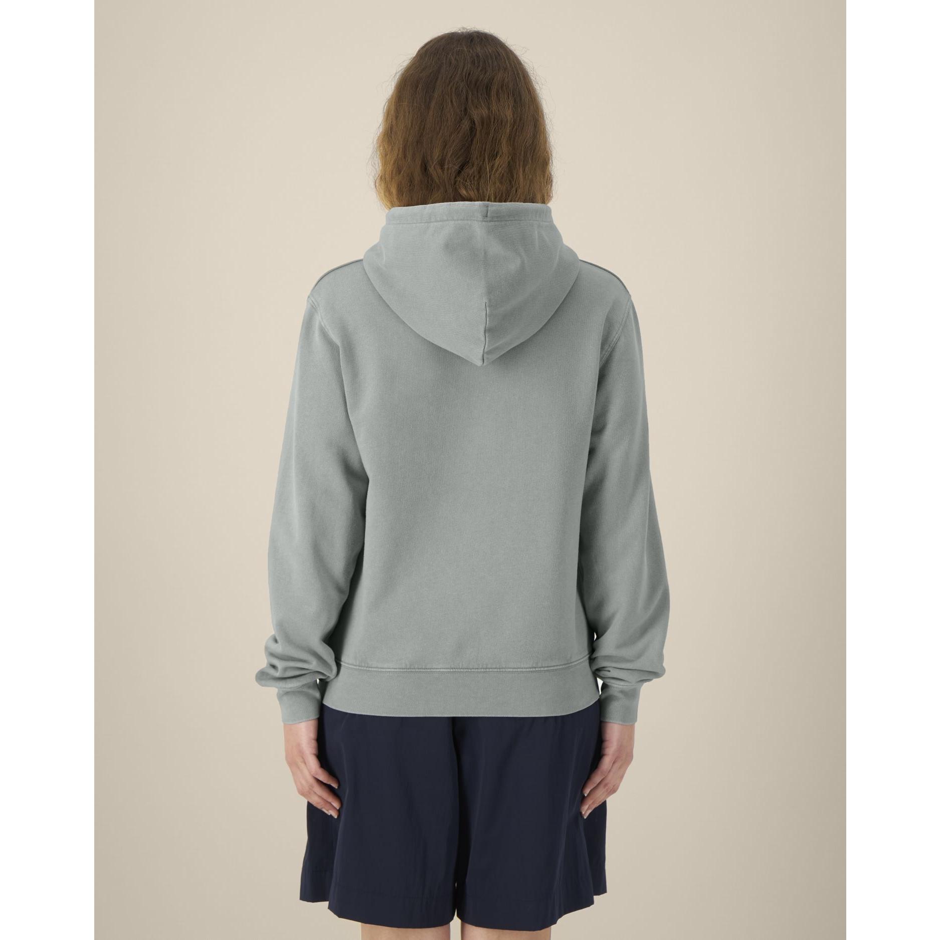Hanorac cu glugă Unisex Archer Vintage G. Dyed Misty Grey 3XL
