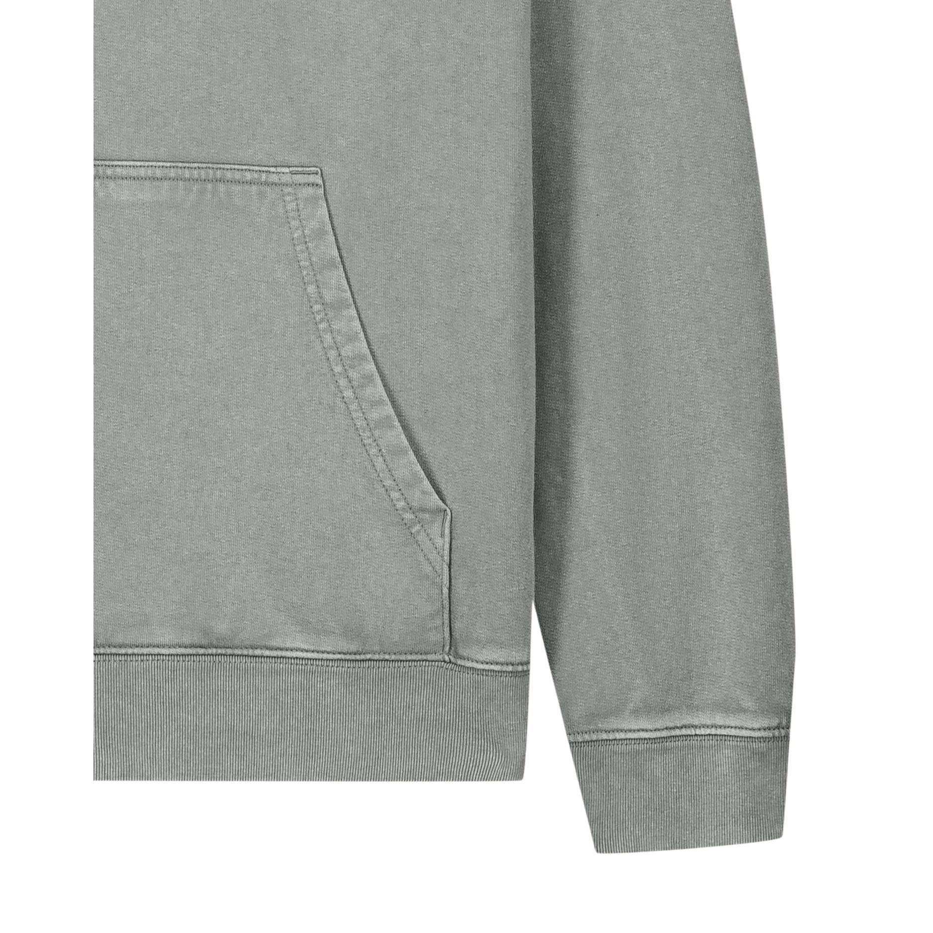 Hanorac cu glugă Unisex Archer Vintage G. Dyed Misty Grey 3XL