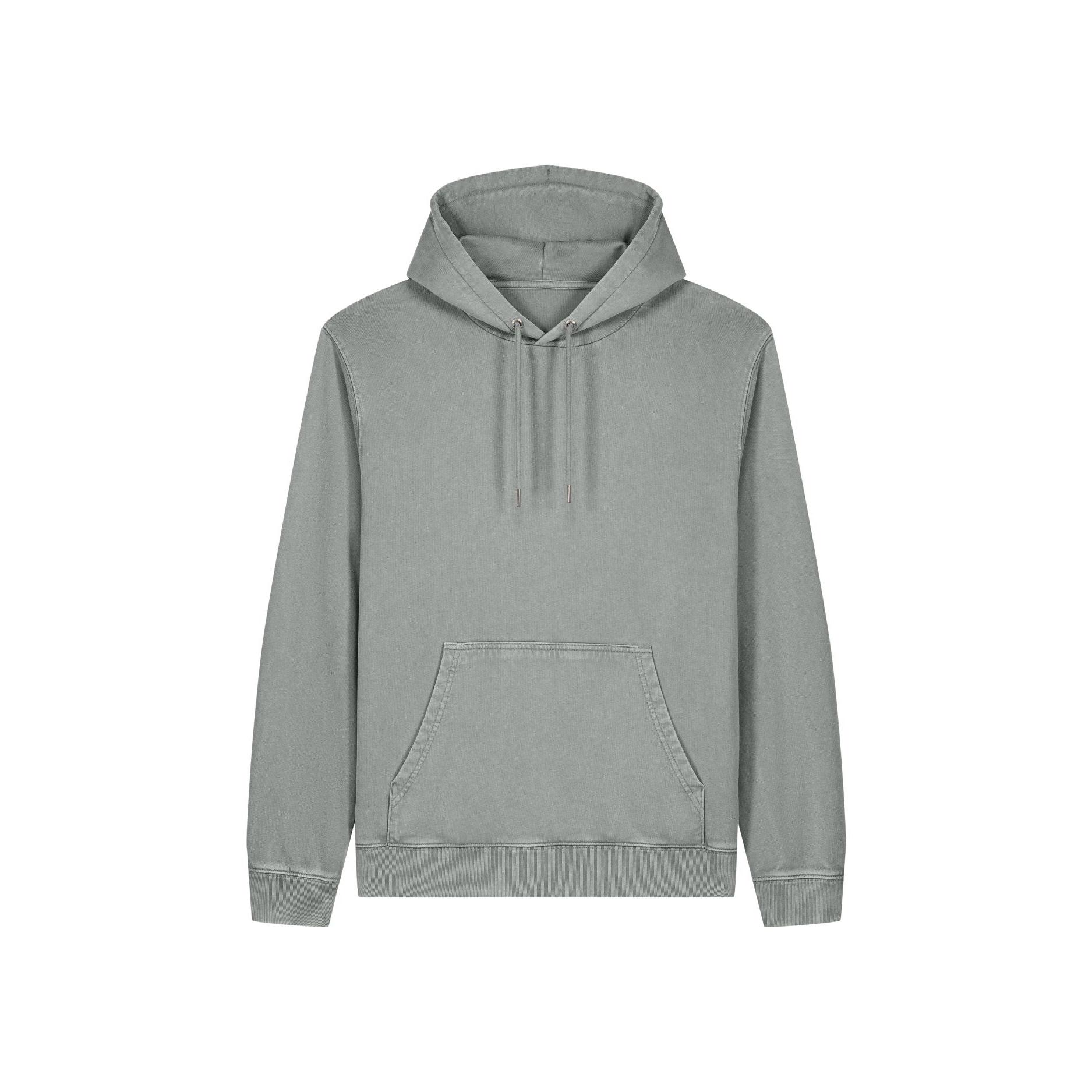 Hanorac cu glugă Unisex Archer Vintage G. Dyed Misty Grey 3XL