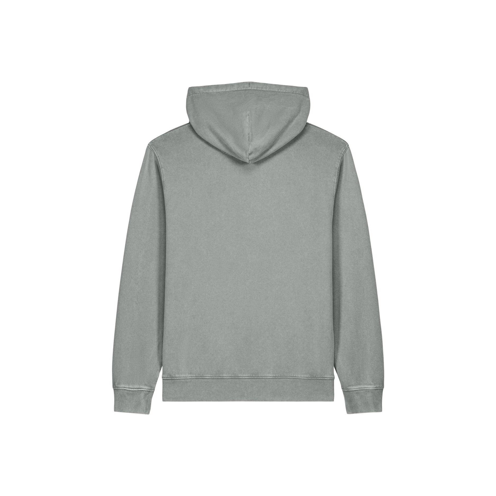 Hanorac cu glugă Unisex Archer Vintage G. Dyed Misty Grey 3XL