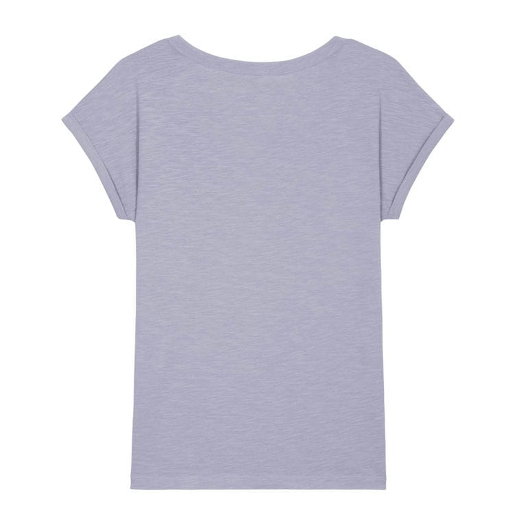 Tricou pentru femei Stella Rounder Slub Lavender XS