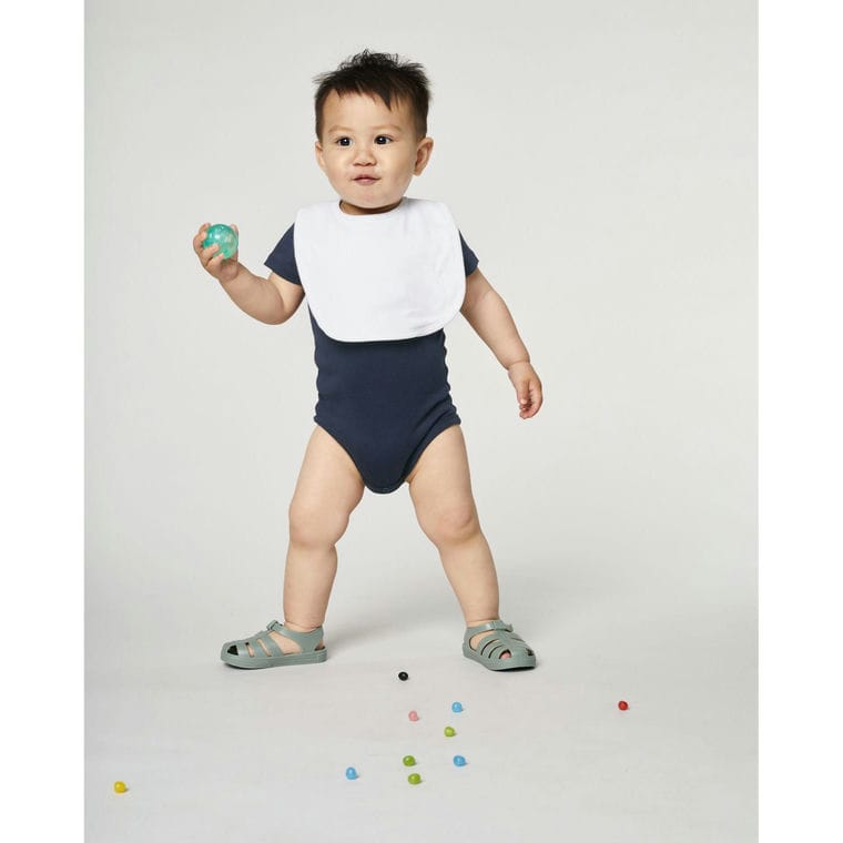 Bavețică pentru Bebeluși Baby Bib White