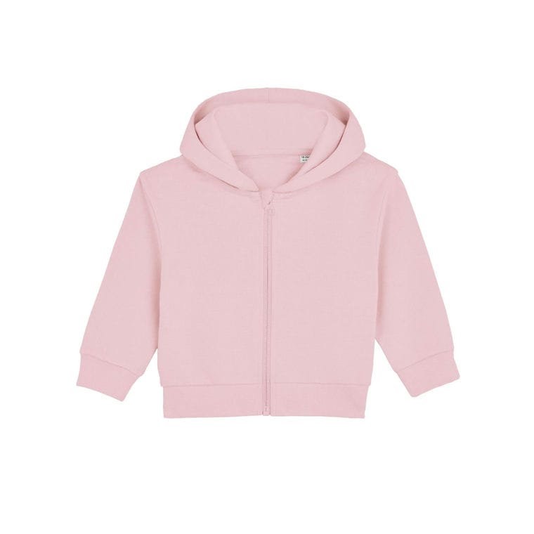 Hanorac cu fermoar pentru Bebeluși Baby Connector Cotton Pink