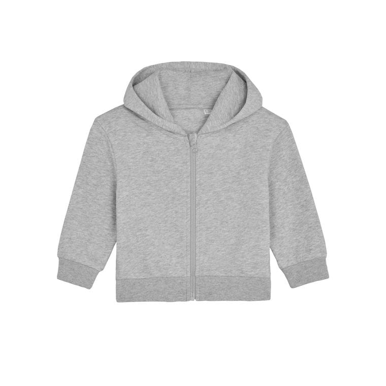 Hanorac cu fermoar pentru Bebeluși Baby Connector Heather Grey