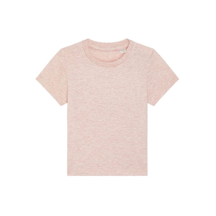 Tricou pentru Bebeluși Baby Creator Cream Heather Pink