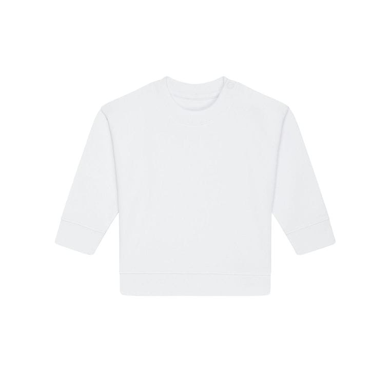 Bluză cu guler rotund pentru Bebeluși Baby Changer White