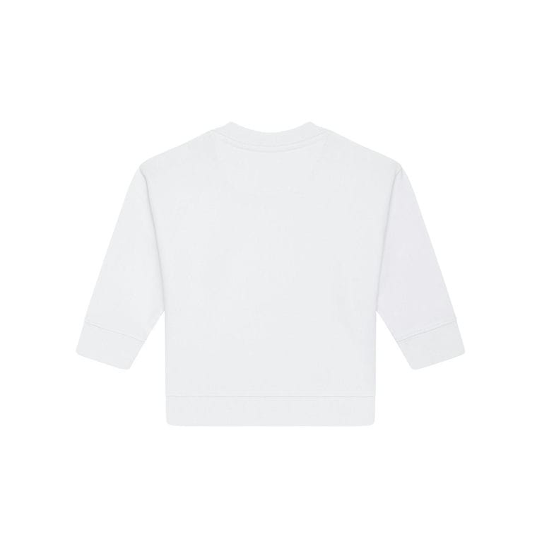 Bluză cu guler rotund pentru Bebeluși Baby Changer White 12 - 18 luni