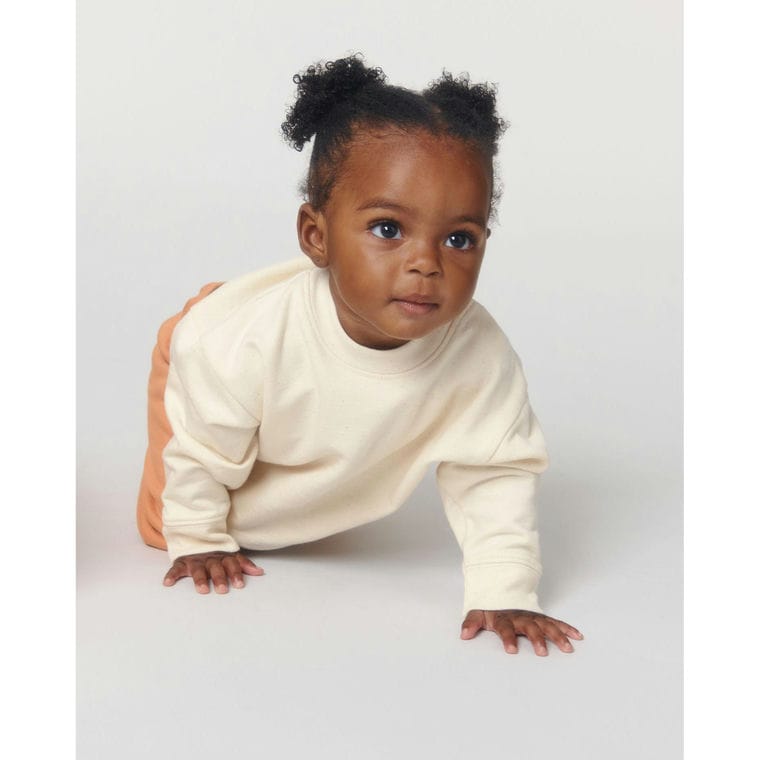 Bluză cu guler rotund pentru Bebeluși Baby Changer Natural Raw 24 - 36 luni