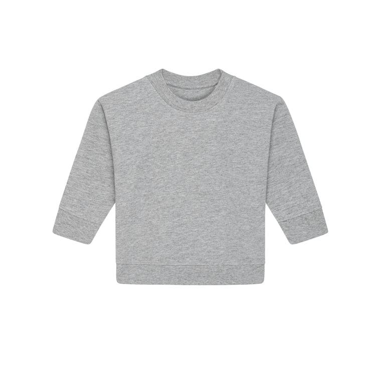 Bluză cu guler rotund pentru Bebeluși Baby Changer Heather Grey 24 - 36 luni