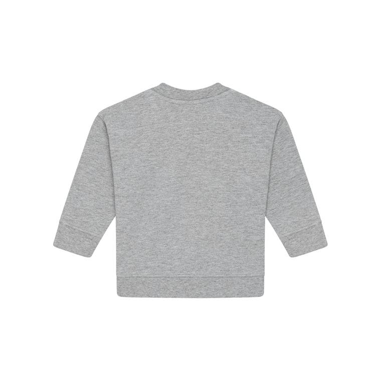 Bluză cu guler rotund pentru Bebeluși Baby Changer Heather Grey 12 - 18 luni
