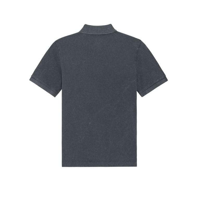Tricou Unisex Polo Prepster Vintage G. Dyed Aged India Ink Grey 3XL