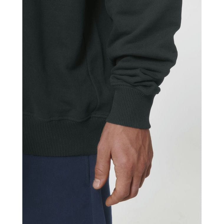 Bluză cu guler rotund Unisex Ledger Dry Black M