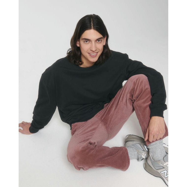 Bluză cu guler rotund Unisex Ledger Dry Black M