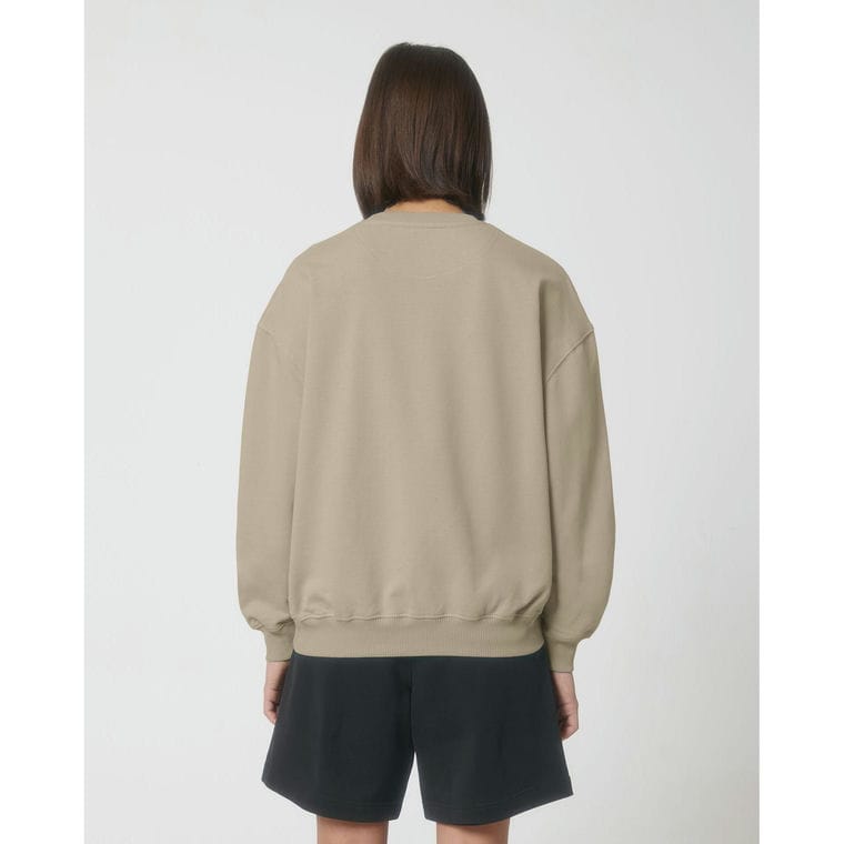 Bluză cu guler rotund Unisex Ledger Dry Desert Dust M