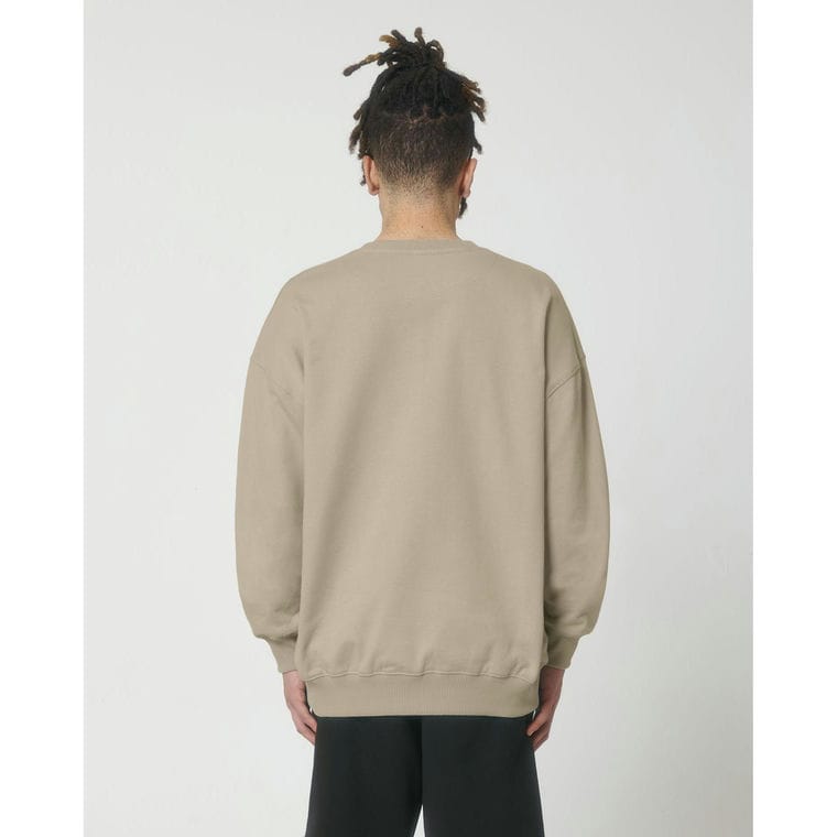 Bluză cu guler rotund Unisex Ledger Dry Desert Dust M