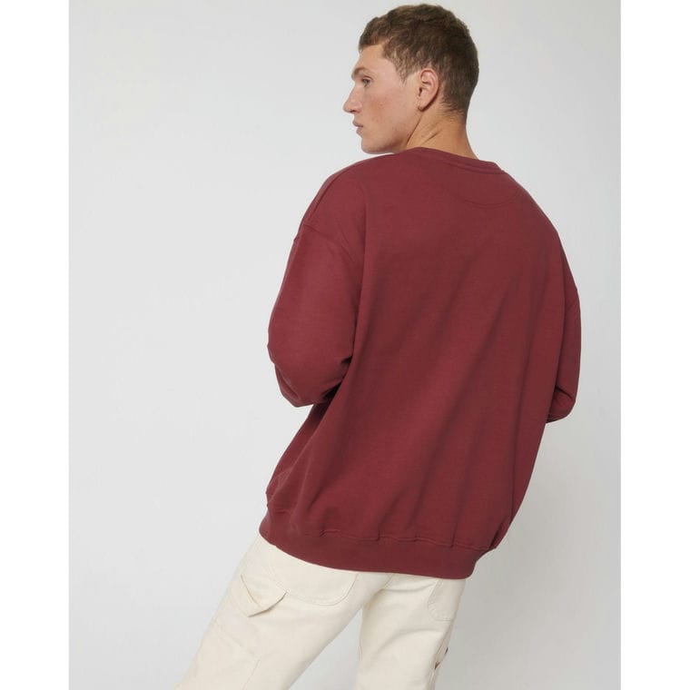 Bluză cu guler rotund Unisex Ledger Dry Red Earth XL