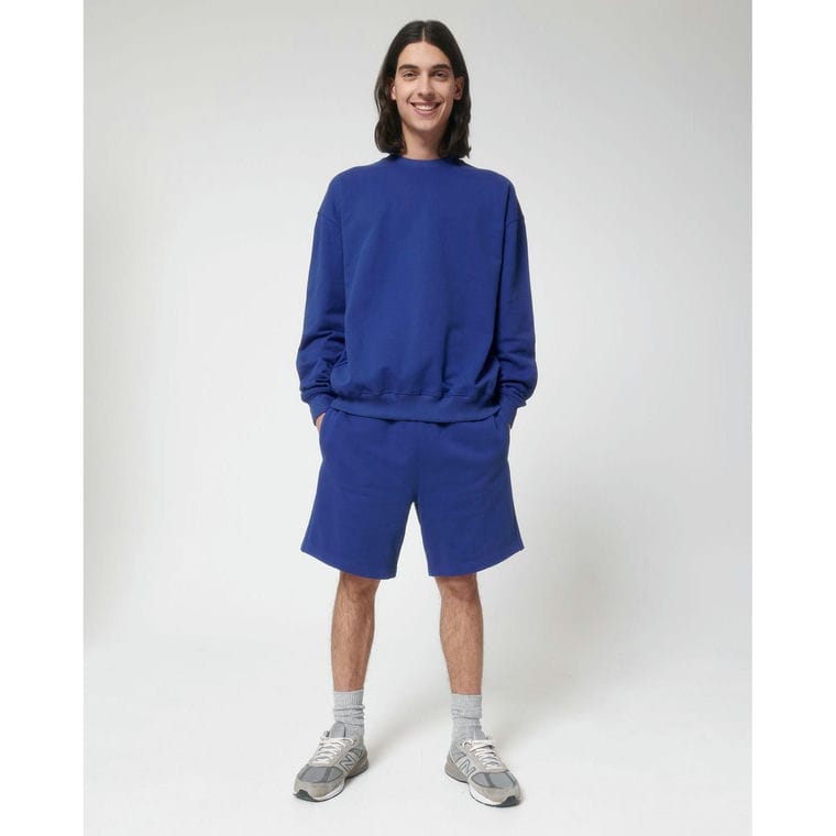 Bluză cu guler rotund Unisex Ledger Dry Worker Blue M