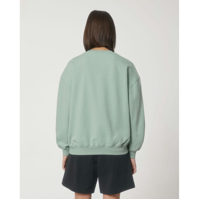 Bluză cu guler rotund Unisex Ledger Dry Aloe M