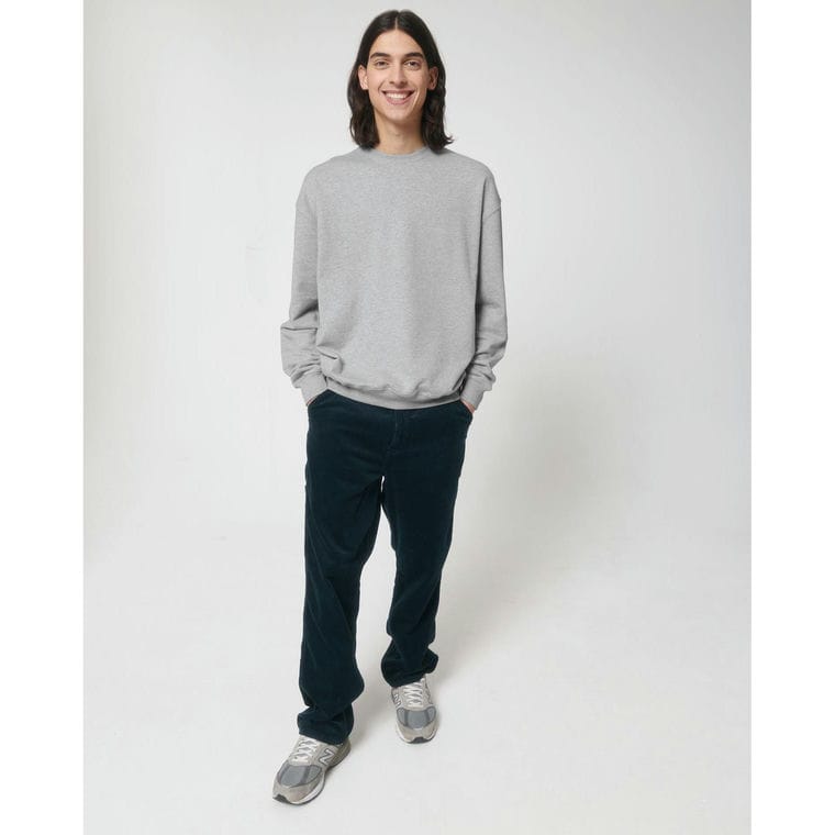 Bluză cu guler rotund Unisex Ledger Dry Heather Grey XS