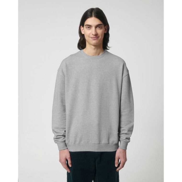 Bluză cu guler rotund Unisex Ledger Dry Heather Grey XS
