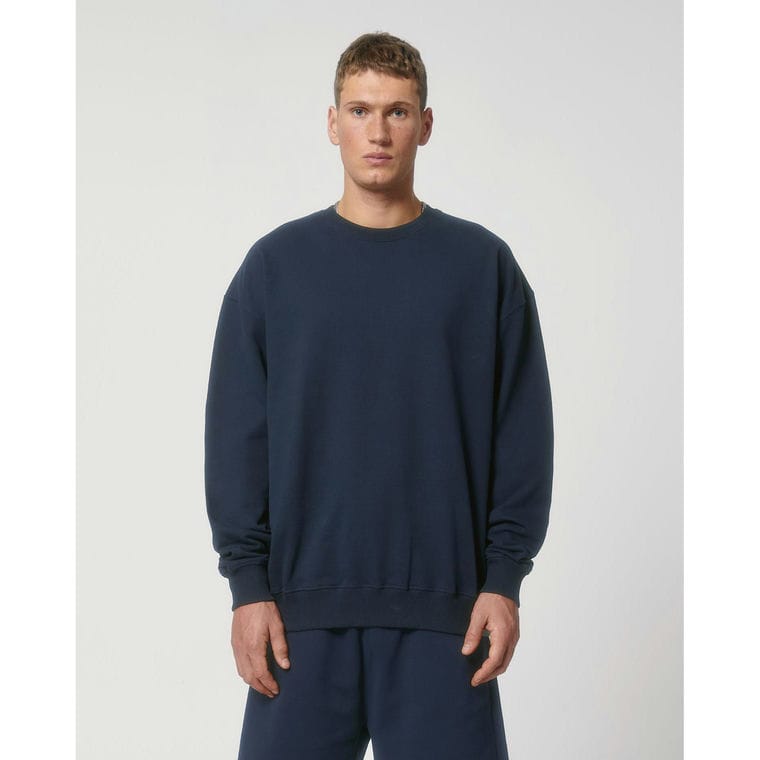 Bluză cu guler rotund Unisex Ledger Dry French Navy S