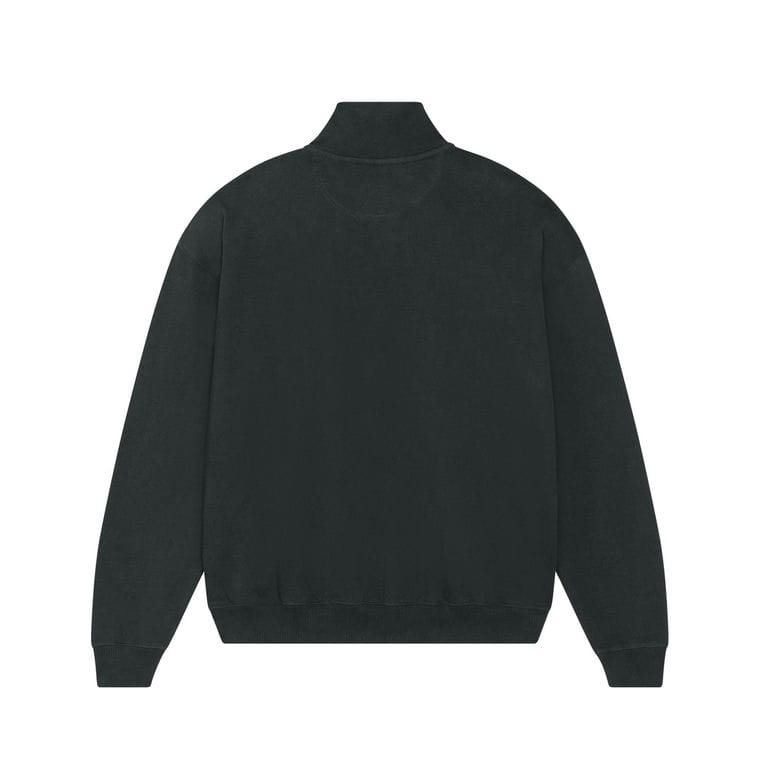 Bluză cu guler rotund Unisex Miller Dry Black 2XS