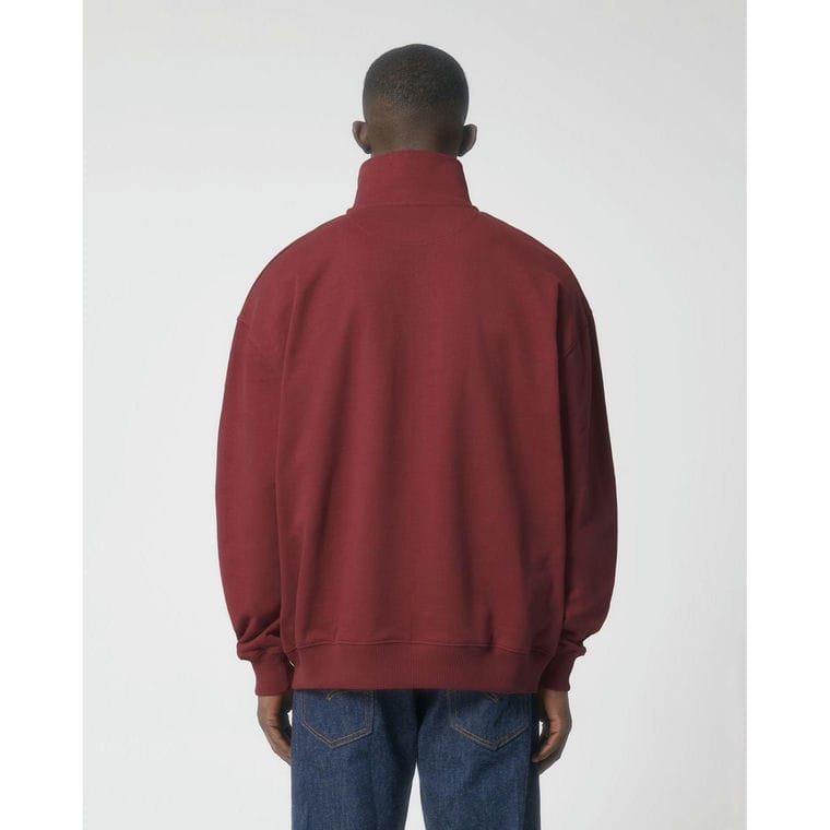 Bluză cu guler rotund Unisex Miller Dry Red Earth XS