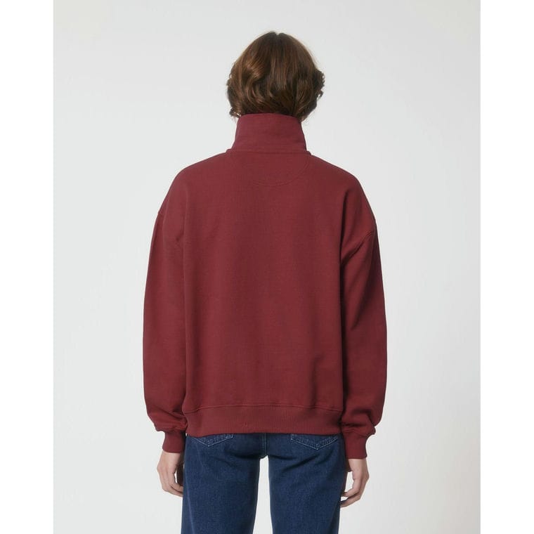 Bluză cu guler rotund Unisex Miller Dry Red Earth XS