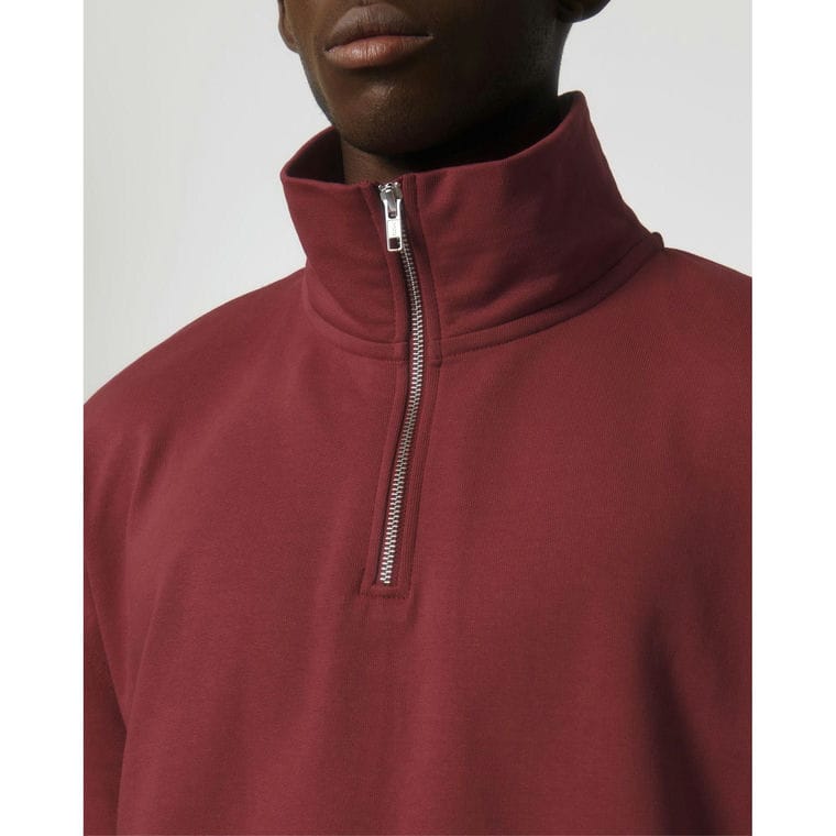 Bluză cu guler rotund Unisex Miller Dry Red Earth XL