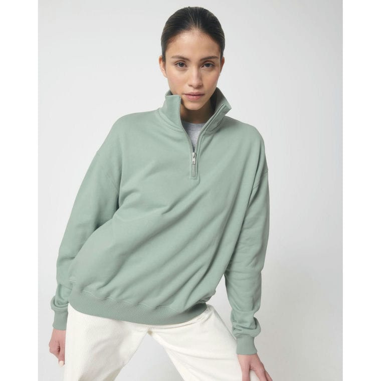 Bluză cu guler rotund Unisex Miller Dry Aloe XL