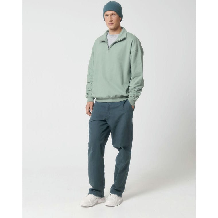 Bluză cu guler rotund Unisex Miller Dry Aloe XL