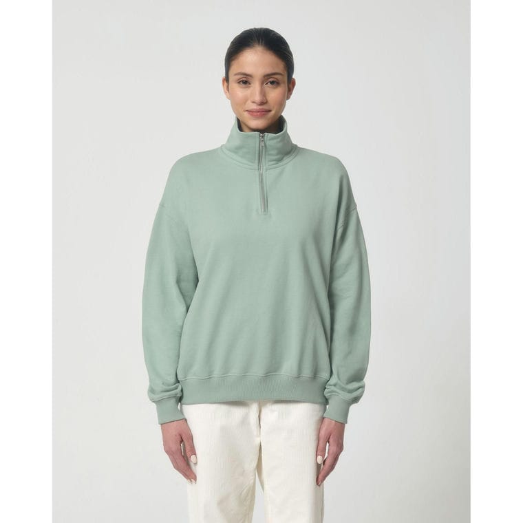 Bluză cu guler rotund Unisex Miller Dry Aloe XL