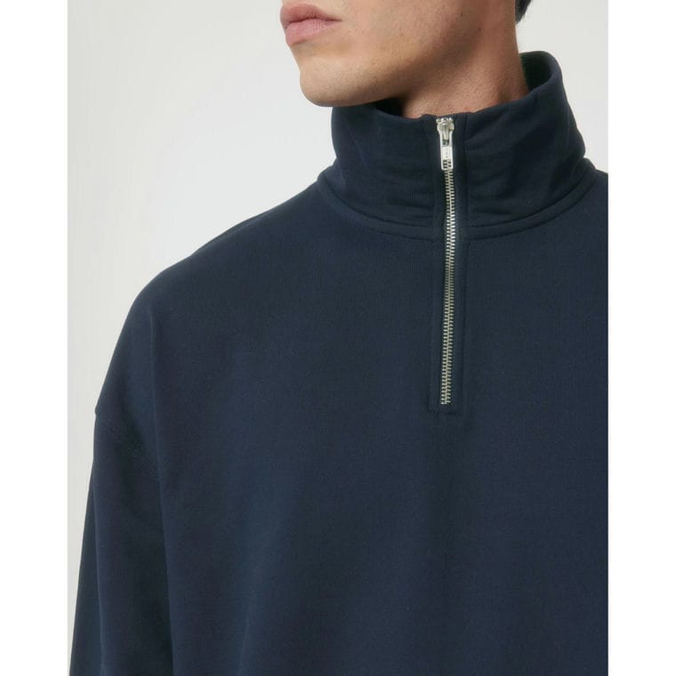 Bluză cu guler rotund Unisex Miller Dry French Navy 3XL