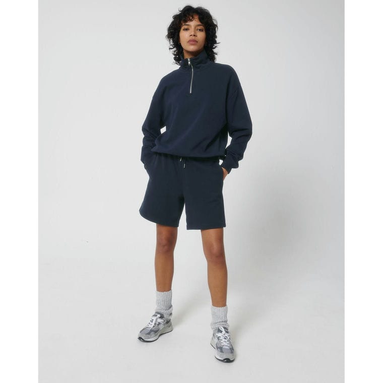 Bluză cu guler rotund Unisex Miller Dry French Navy S