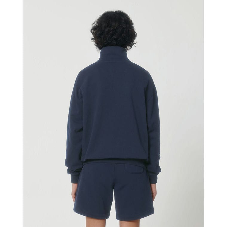 Bluză cu guler rotund Unisex Miller Dry French Navy 3XL