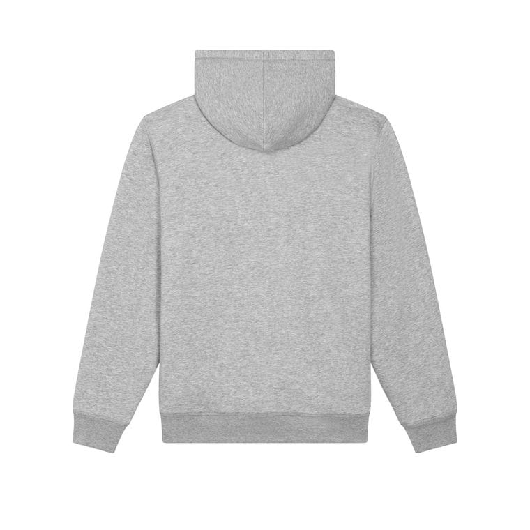Hanorac cu glugă unisex cu fermoar Hygger Sherpa Heather Grey XS